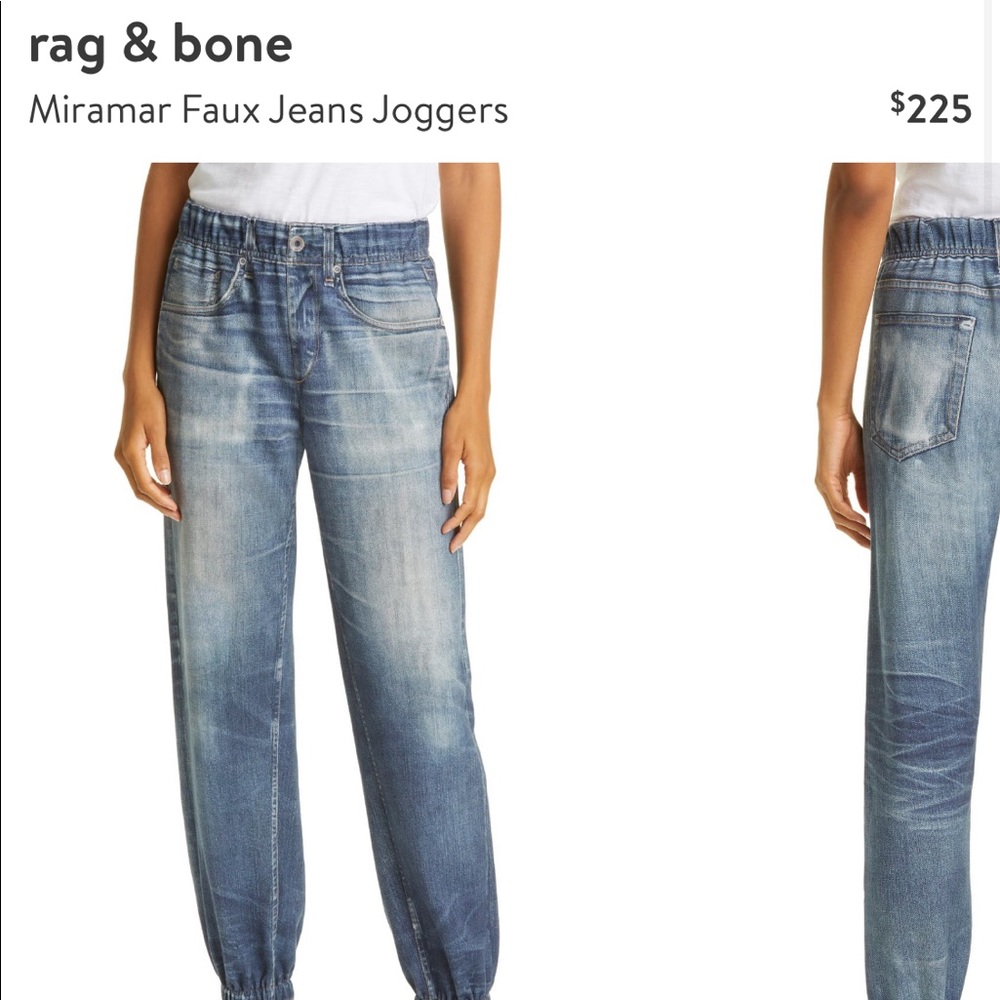 Miramar Faux Jeans Joggers LUCASWASH